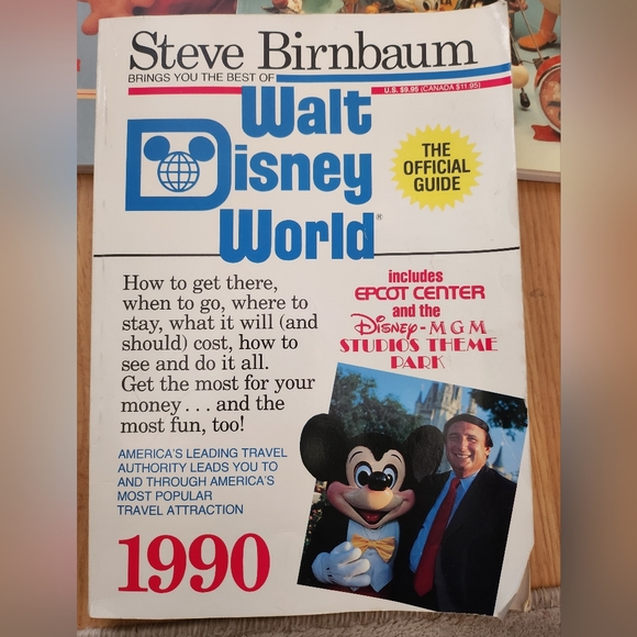 Vintage Disney collectible set of three informational guides, 1989-1991 - Picture 2 of 4